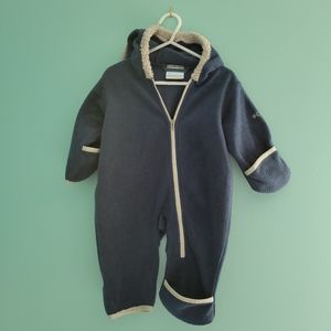 Columbia fleece bunting suit